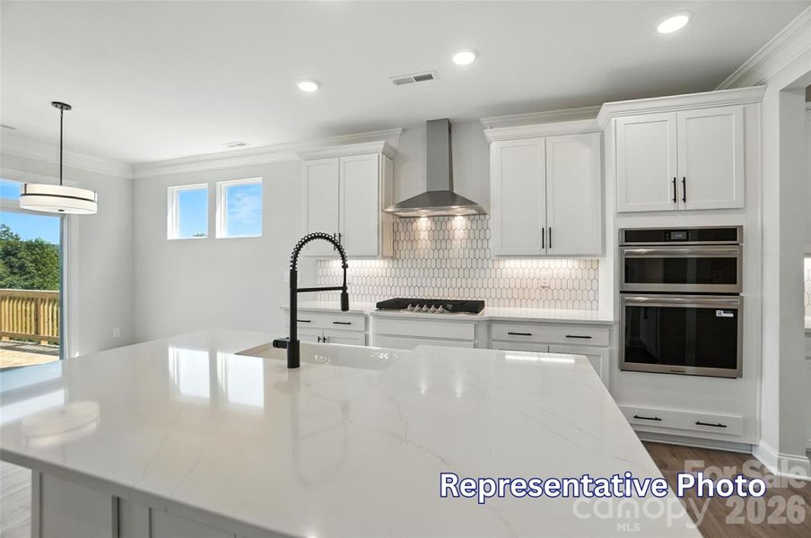 Furnished interior view inside a new home in Enclave at Riverdale, Huntersville (Image 9).