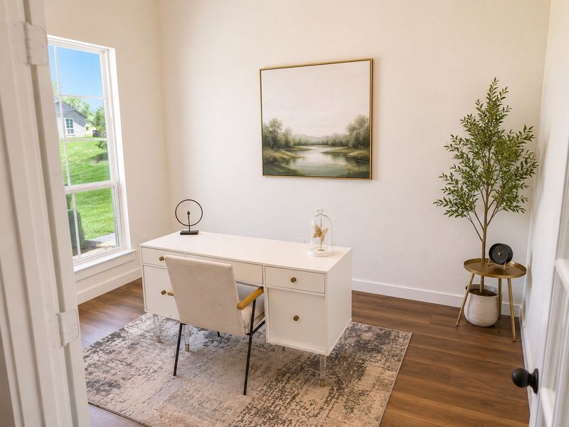 Furnished interior view inside a new home in Arbor Oaks, Boyd (Image 8).