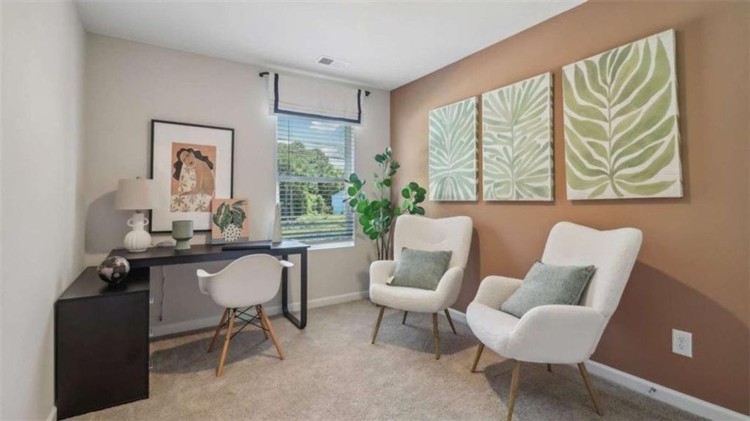 Furnished interior view inside a new home in Wellington Park, Lithonia (Image 37).