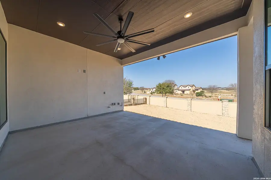 Exterior details and patio area of a home in , Kerrville (Image 3).