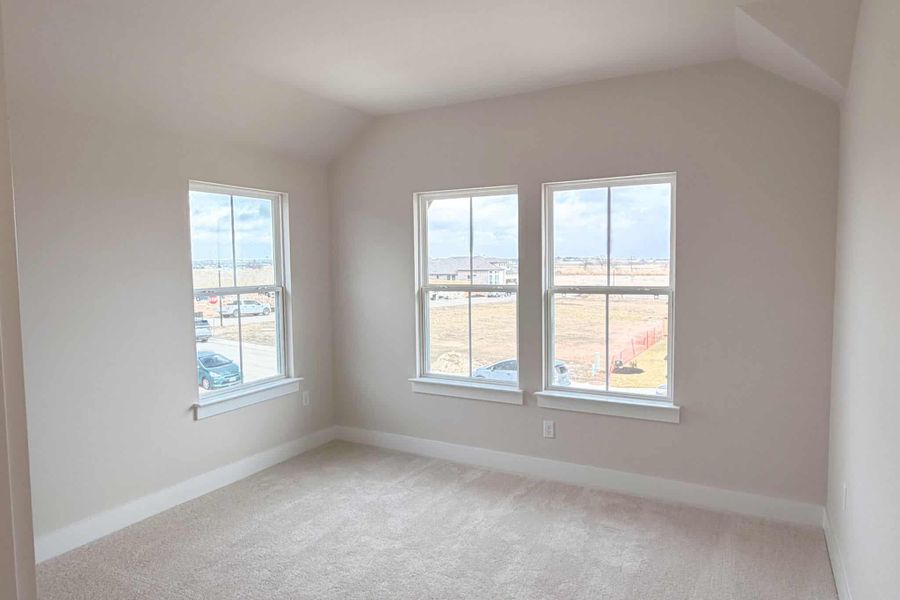 Spacious, unfurnished interior of a new home in The Grove at Blackhawk, Pflugerville (Image 22). Spacious, unfurnished interior of a new home in The Grove at Blackhawk, Pflugerville (Image 22).