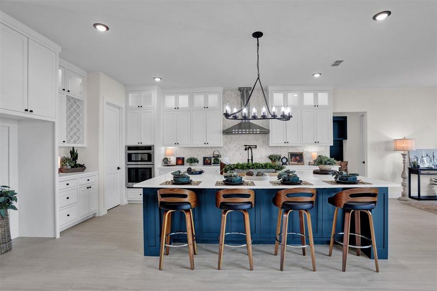 Furnished interior view inside a new home in , Celeste (Image 10).