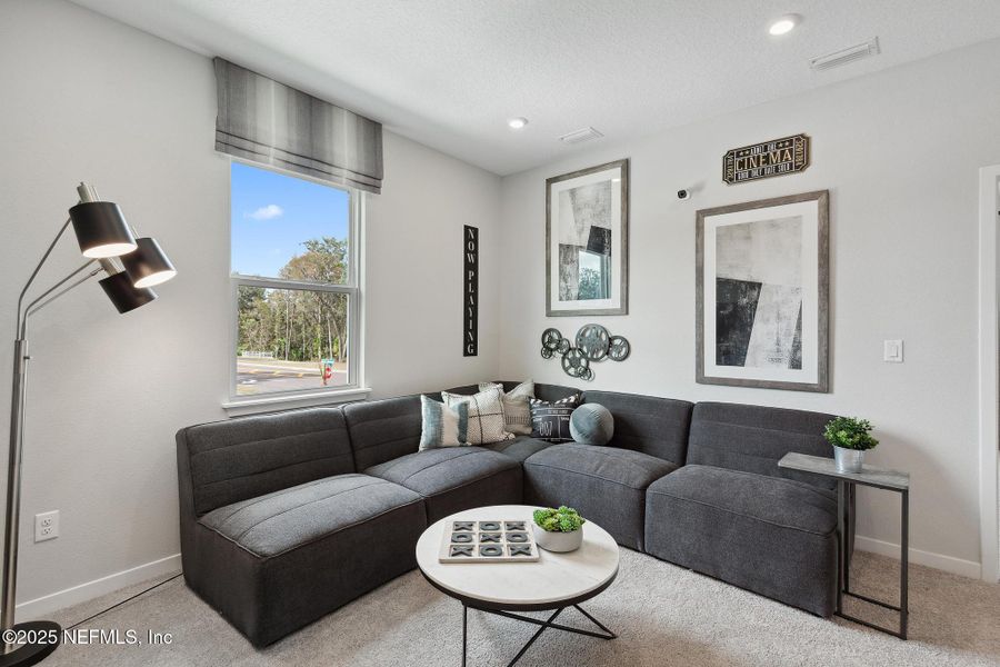 Furnished interior view inside a new home in Magnolia Series at Seminole Palms, Palm Coast (Image 28).