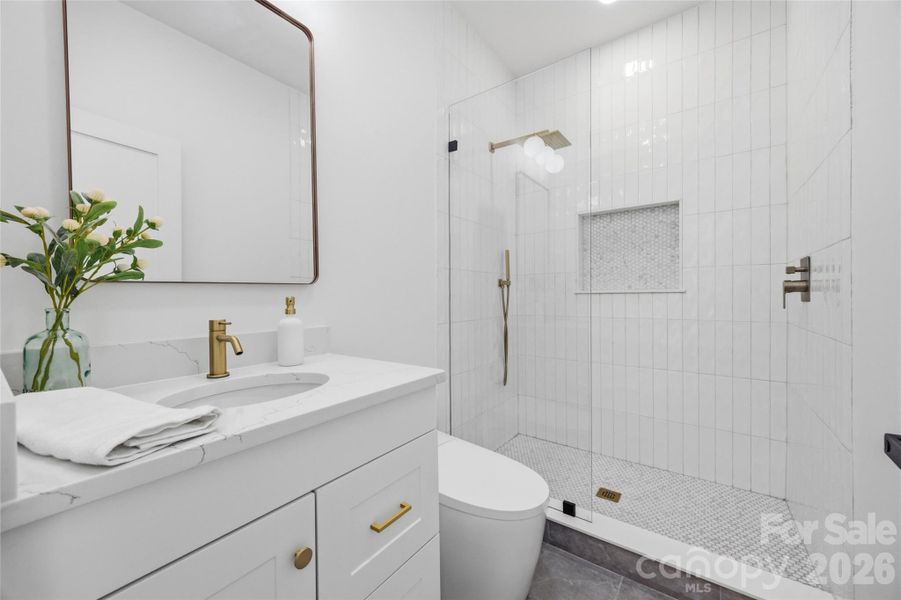 Furnished interior view inside a new home in , Monroe (Image 12).