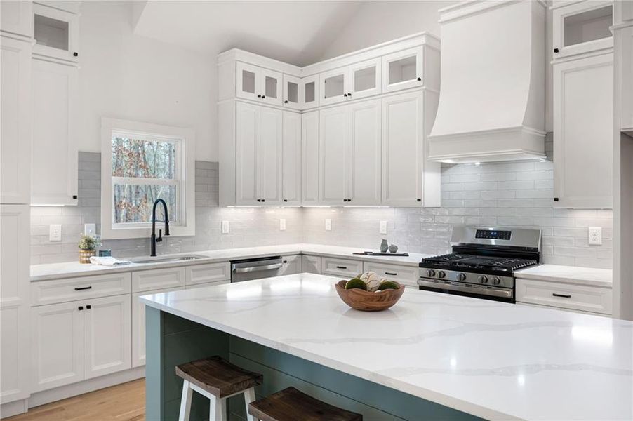 Furnished interior view inside a new home in , Adairsville (Image 10). Furnished interior view inside a new home in , Adairsville (Image 10).