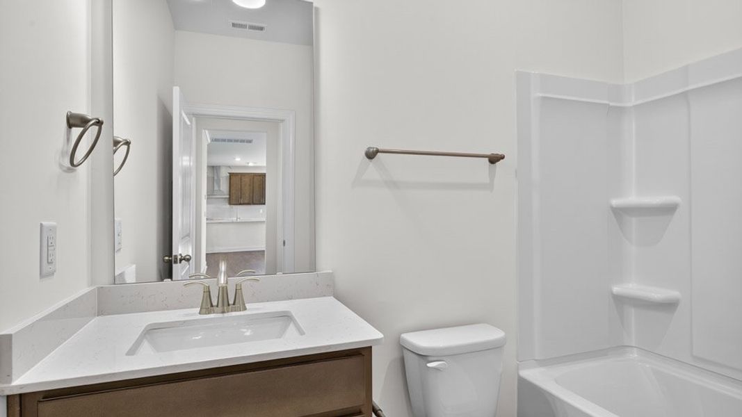 Furnished interior view inside a new home in Kalas Falls, Wake Forest (Image 9).