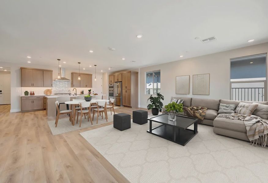 Virtually Staged Trilogy Ridgecrest Dream HS 131 Great Room - 8 of 19