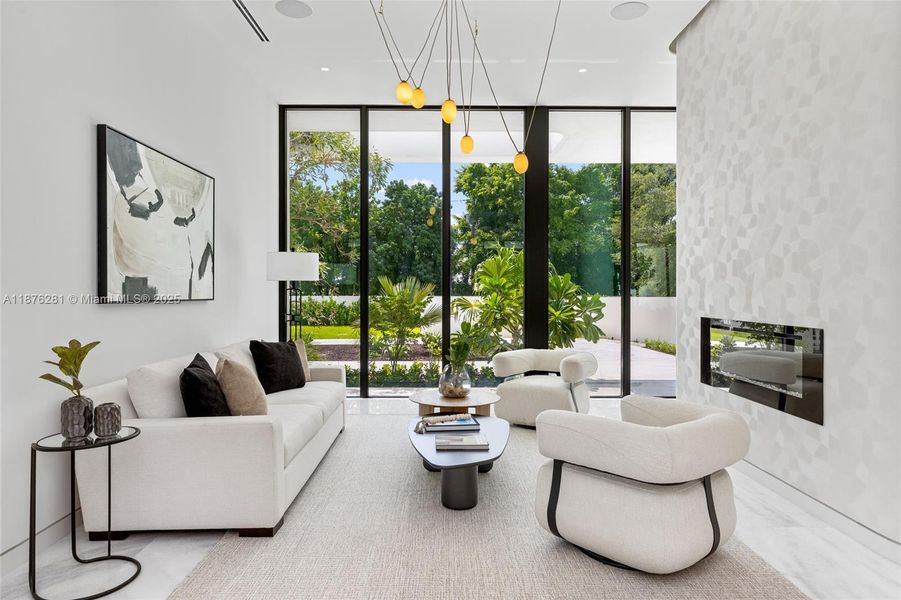 Furnished interior view inside a new home in , Southwest Ranches (Image 5).