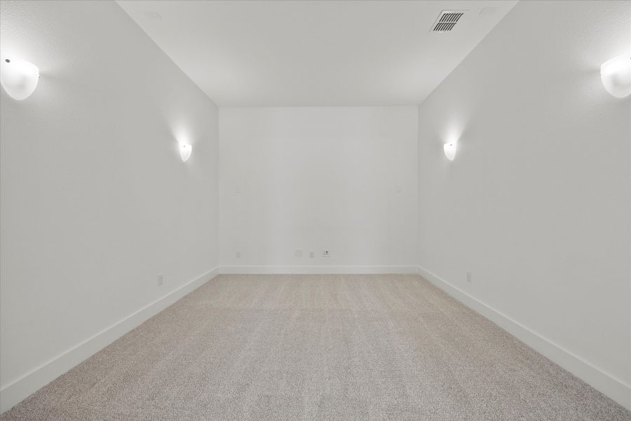 Representative unfurnished interior of a home built from the Davenport by Windsor Homes in Winding Creek, Rockwall (Image 29).