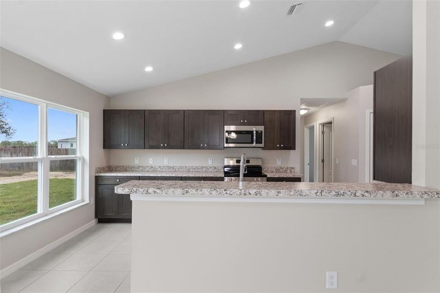 Furnished interior view inside a new home in , Weeki Wachee (Image 5). Furnished interior view inside a new home in , Weeki Wachee (Image 5).