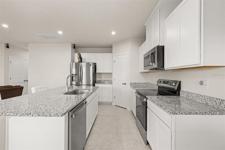 Furnished interior view inside a new home in , Sumterville (Image 5).