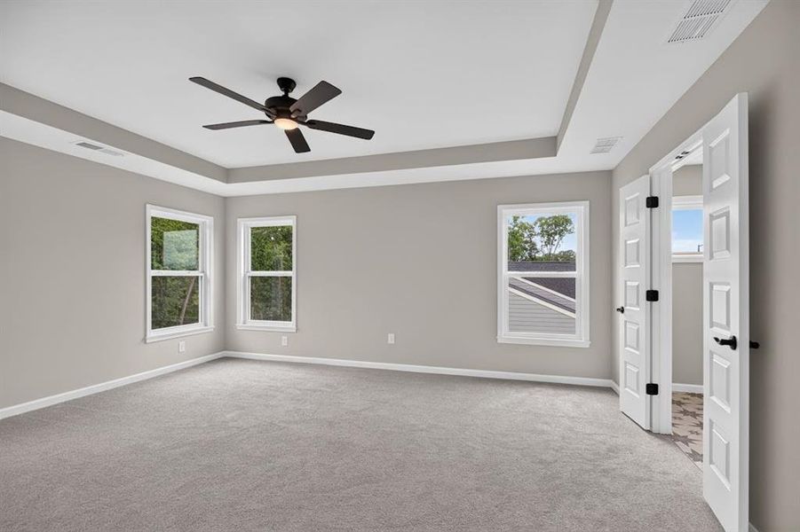 Spacious, unfurnished interior of a new home in Pickens Bluff, Hiram (Image 43).