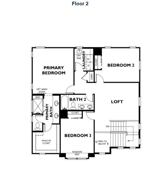 Example second floor