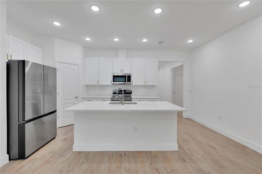 Furnished interior view inside a new home in , St. Cloud (Image 7). Furnished interior view inside a new home in , St. Cloud (Image 7).