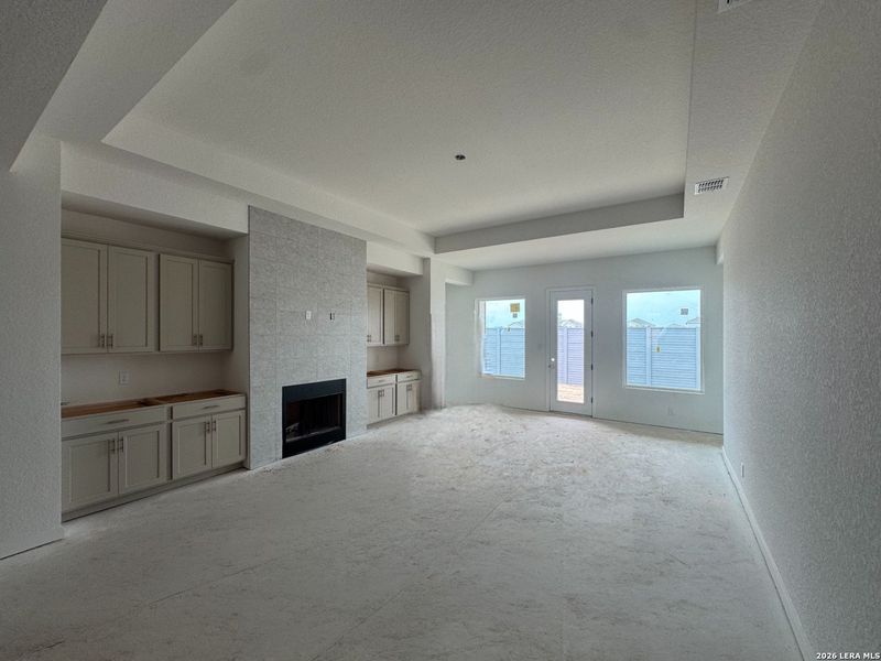 In-progress construction of a new home in Saddlebrook Ranch, Schertz, TX (Image 11).