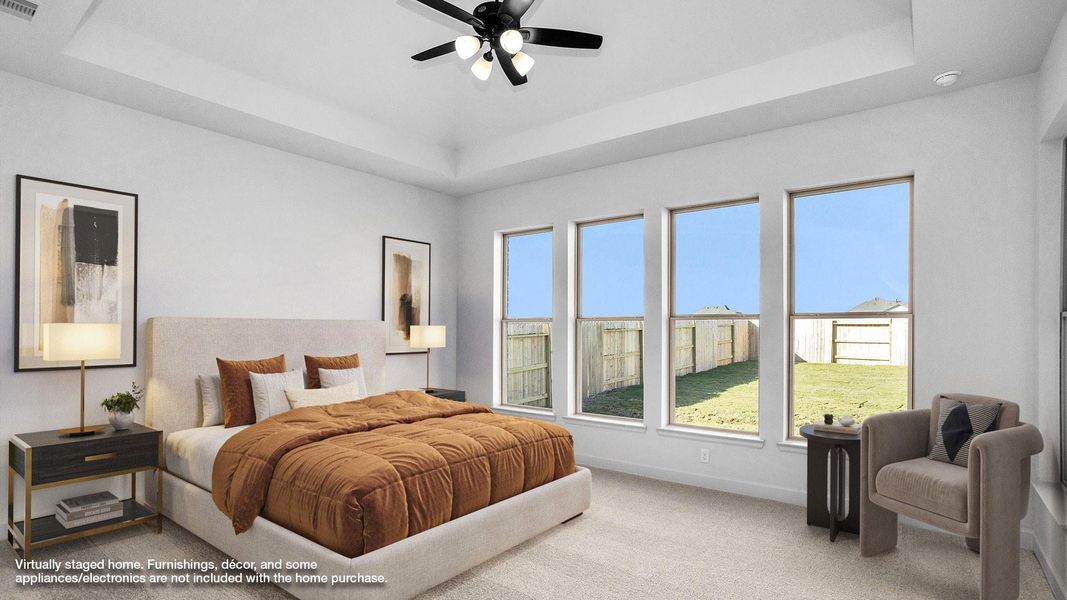 Furnished interior view inside a new home in Briarley, Montgomery (Image 14).