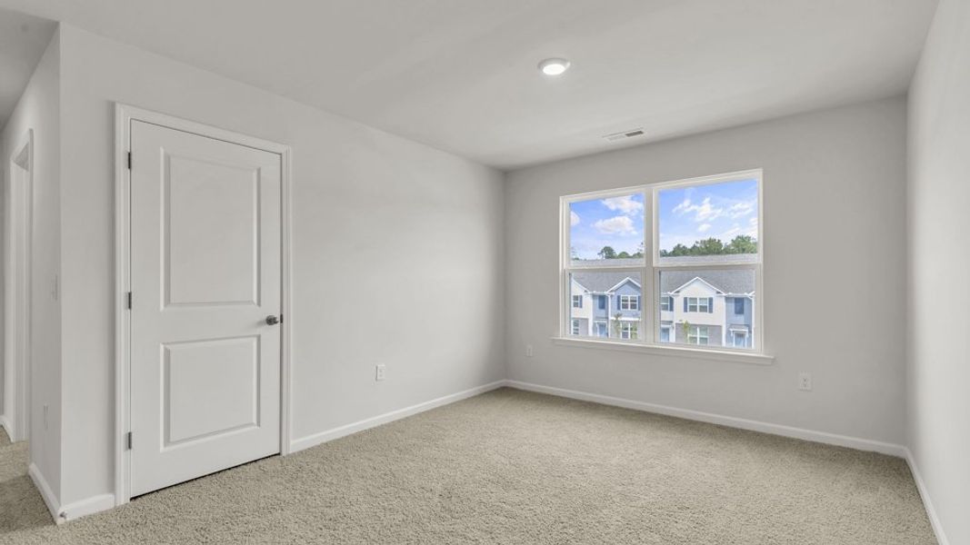 Spacious, unfurnished interior of a new home in Anderson Farm, Wendell (Image 15). Spacious, unfurnished interior of a new home in Anderson Farm, Wendell (Image 15).