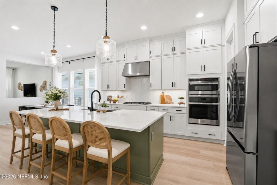 Furnished interior view inside a new home in Palm Crest at Seabrook, Ponte Vedra (Image 34).