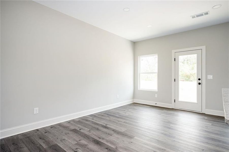 Spacious, unfurnished interior of a new home in , Mount Zion (Image 9). Spacious, unfurnished interior of a new home in , Mount Zion (Image 9).