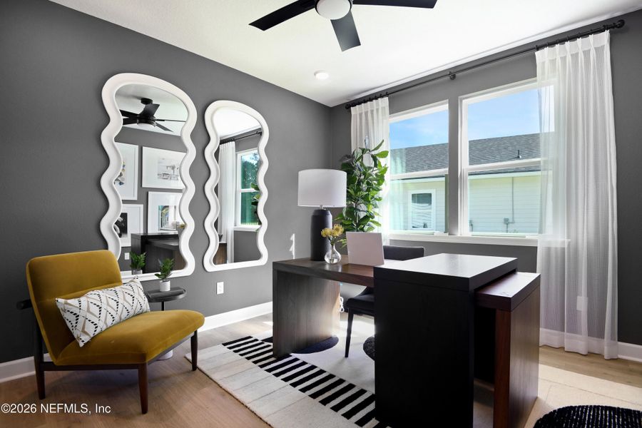Furnished interior view inside a new home in Woodbridge, Fernandina Beach (Image 15).
