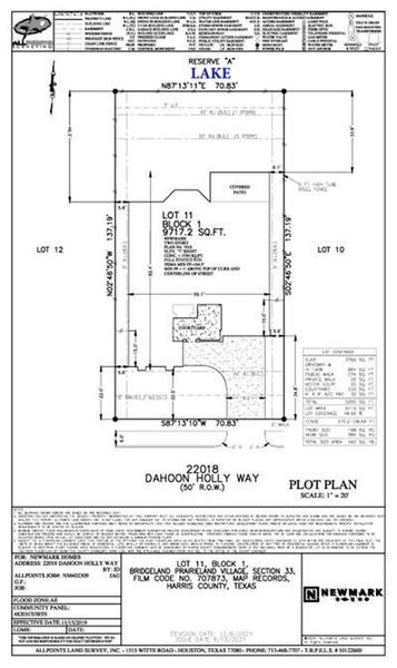 Plot Plan