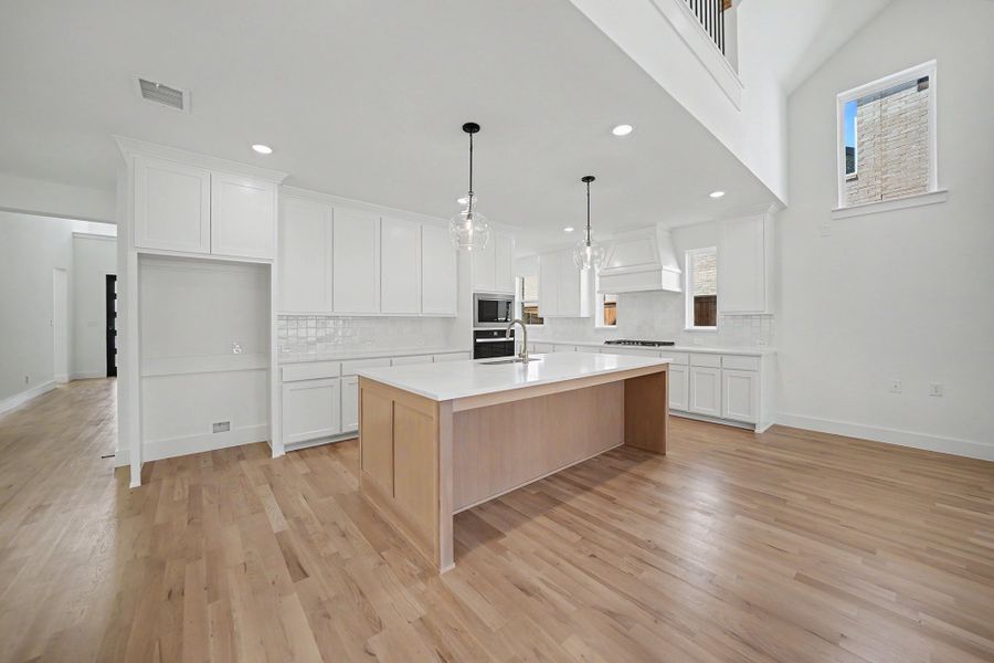 Furnished interior view inside a new home in Aster Park, McKinney (Image 6).