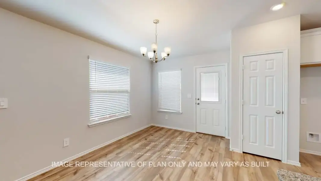 Spacious, unfurnished interior of a new home in Warrior's Legacy, Nolanville (Image 12).