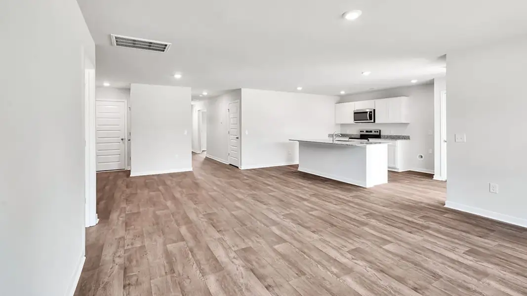 Spacious, unfurnished interior of a new home in Caspian Ridge, Richlands (Image 15). Spacious, unfurnished interior of a new home in Caspian Ridge, Richlands (Image 15).