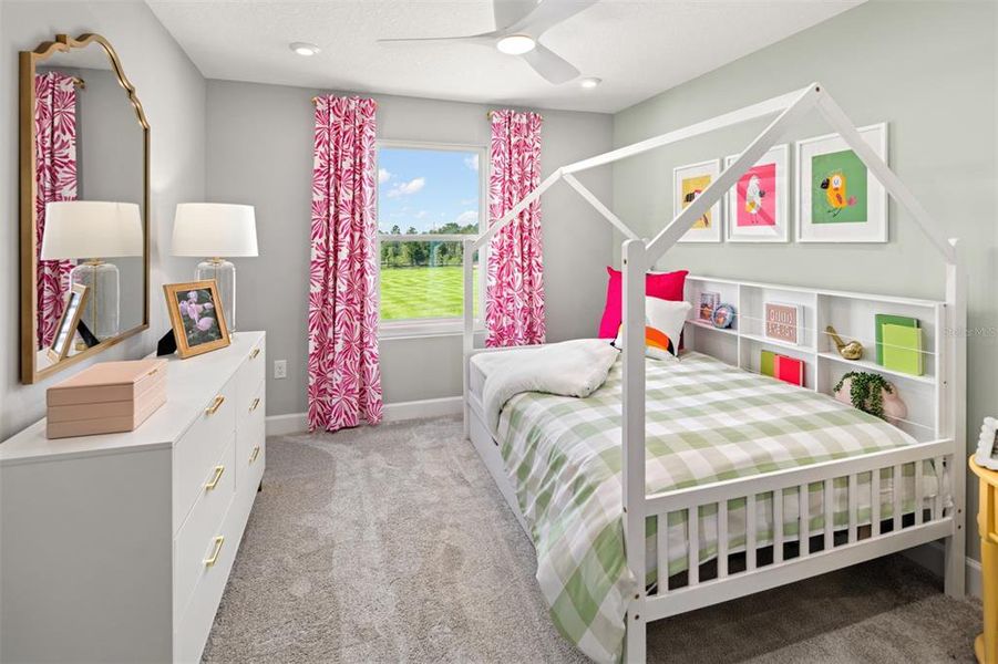 Furnished interior view inside a new home in Gardenia Reserve, Apopka (Image 14).