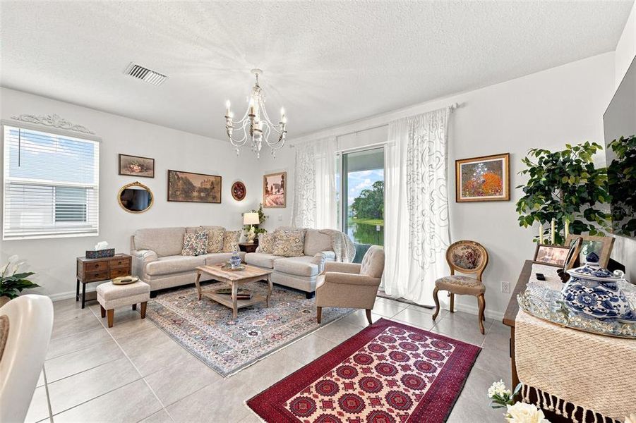 Furnished interior view inside a new home in , Wesley Chapel (Image 9).