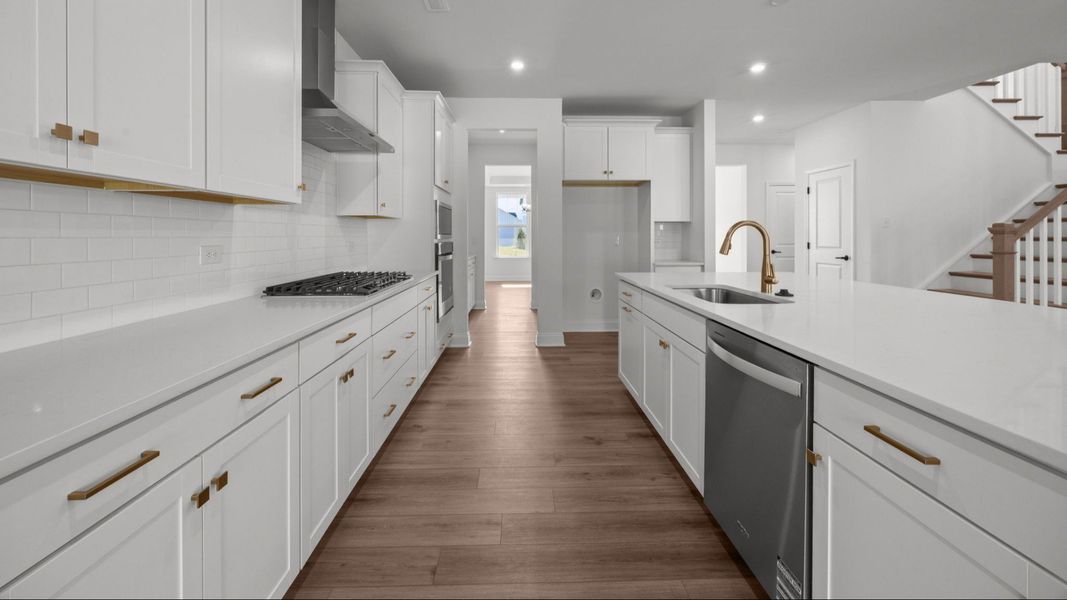 The Norris Plan by DRB Homes in McBride Indian Trail, NC - Kitchen