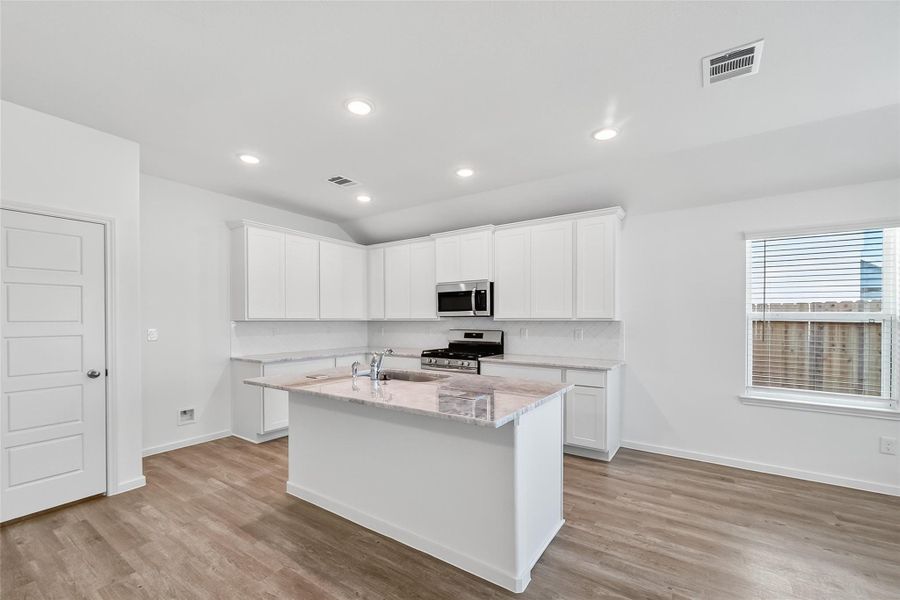 Furnished interior view inside a new home in Rollingbrook Estates, Baytown (Image 7).