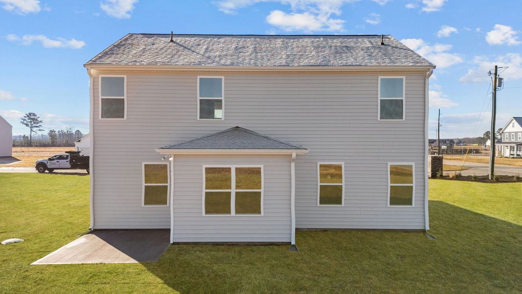 Exterior details and patio area of a home in Dail Farm, Farmville (Image 25). Exterior details and patio area of a home in Dail Farm, Farmville (Image 25).