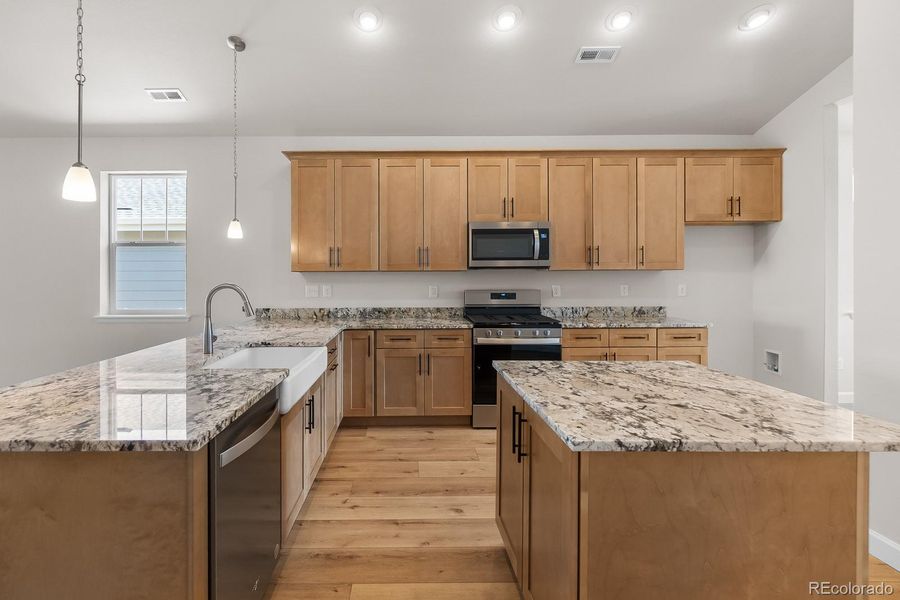 Furnished interior view inside a new home in Rhyolite Ranch, Castle Rock (Image 11).