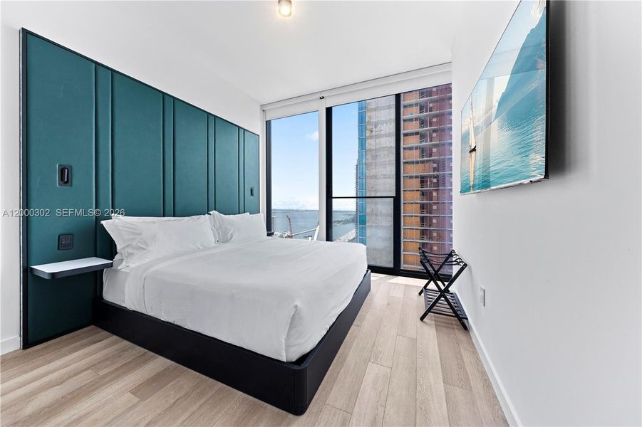 Furnished interior view inside a new home in , Miami (Image 14).