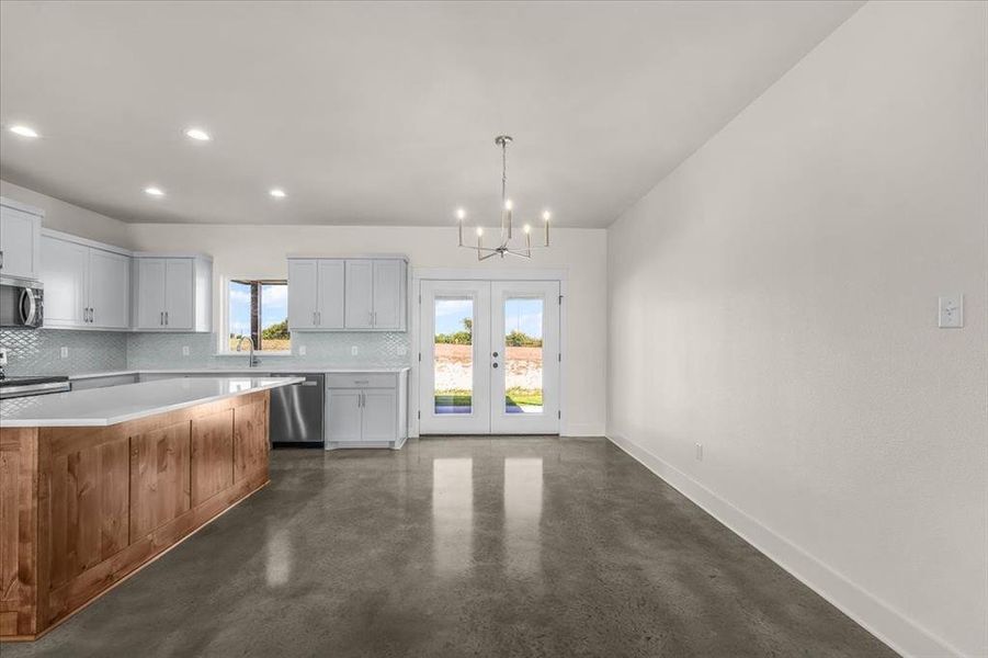 Spacious, unfurnished interior of a new home in , Cresson (Image 15).