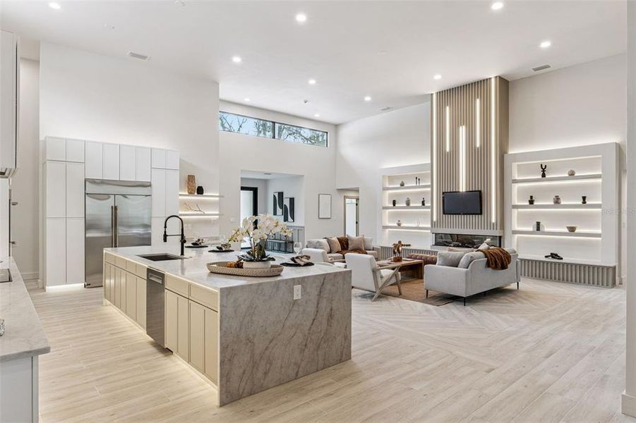 Furnished interior view inside a new home in , Winter Springs (Image 14).