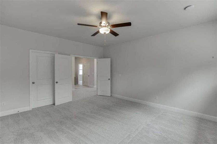 Spacious, unfurnished interior of a new home in Overlook at Lanier, Buford (Image 22).