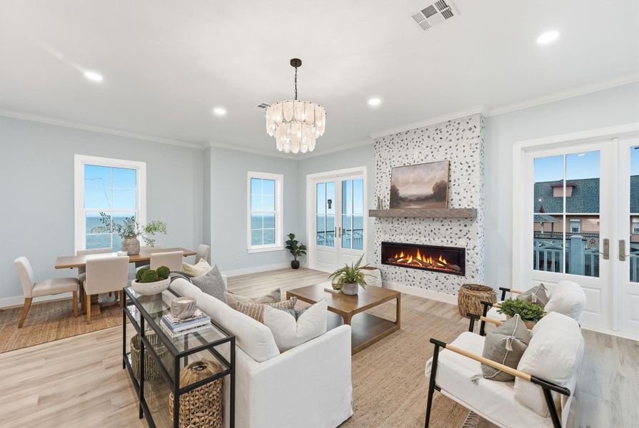 Serene water views from the comfort of your home!