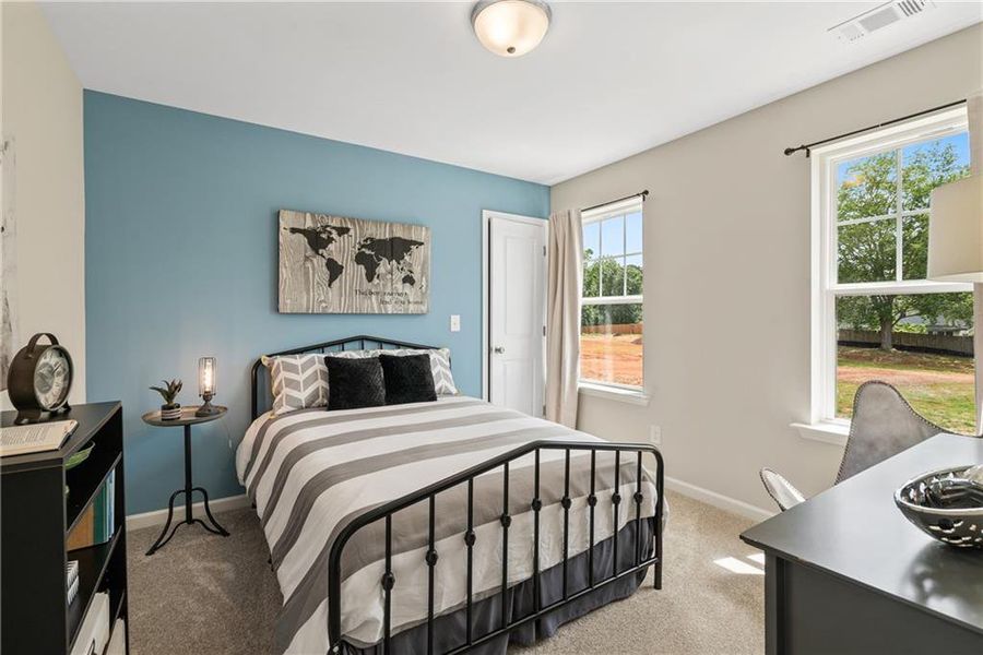 Furnished interior view inside a new home in Hickory Heights, Acworth (Image 17).