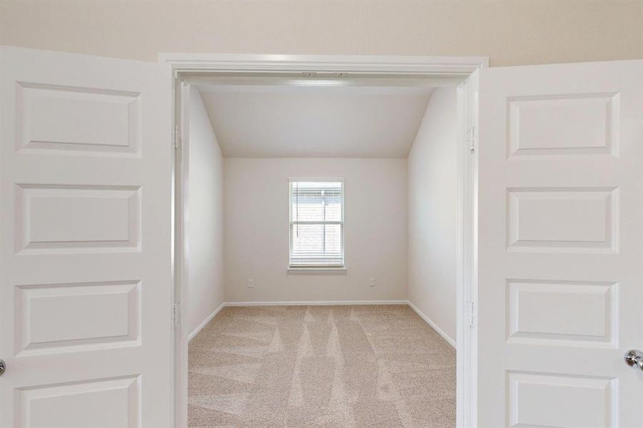 Spacious, unfurnished interior of a new home in Meadow Park, Denton (Image 26). Spacious, unfurnished interior of a new home in Meadow Park, Denton (Image 26).