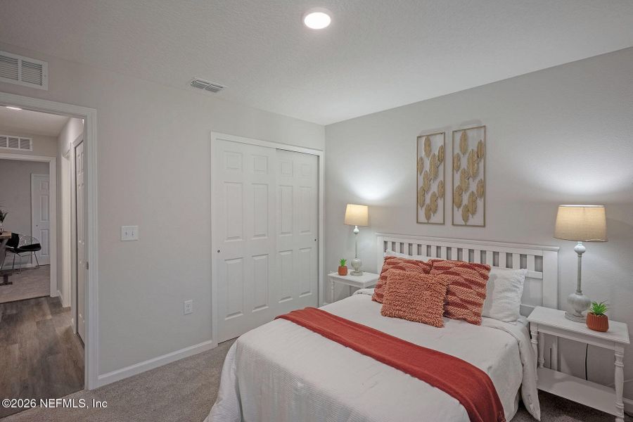 Furnished interior view inside a new home in , Jacksonville (Image 33).
