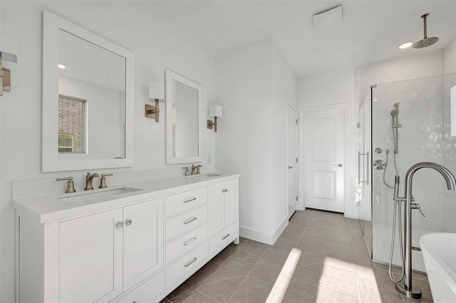 Furnished interior view inside a new home in Gateway Parks, Forney (Image 11).