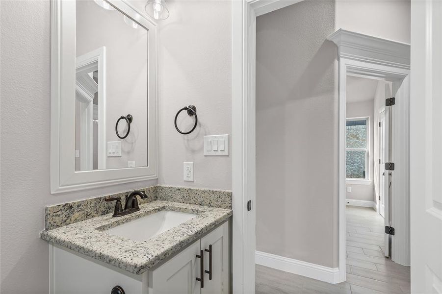 Furnished interior view inside a new home in , Springtown (Image 13).