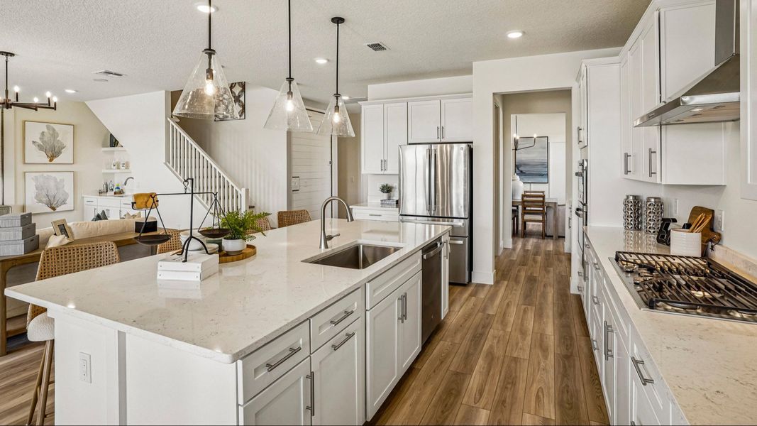 Oleander Floor Plan Kitchen by DRB Homes in Ardisia Park in New Smyrna Beach, FL Oleander Floor Plan Kitchen by DRB Homes in Ardisia Park in New Smyrna Beach, FL