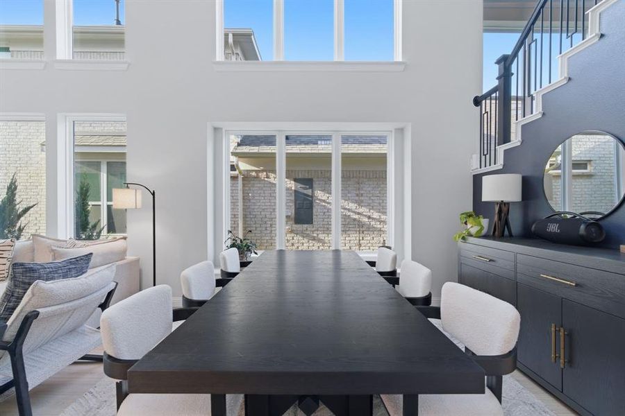 Furnished interior view inside a new home in , Corinth (Image 24).