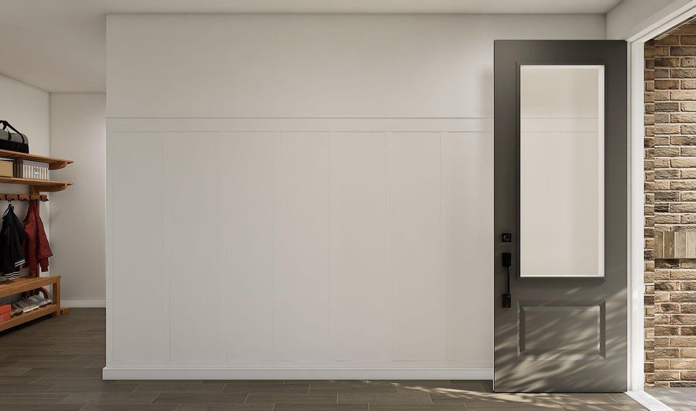 Welcoming foyer (*Artist rendering used for illustration purposes only.)