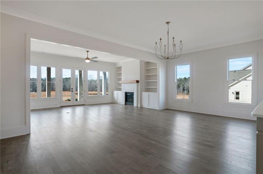 Spacious, unfurnished interior of a new home in , Statham (Image 21).