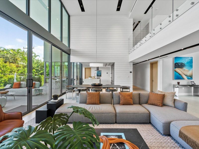 Furnished interior view inside a new home in , Miami Shores (Image 47).