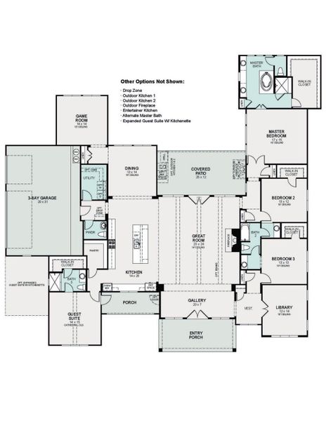 Abilene Floor Plan in Lakeview, Waller | Sitterle Homes